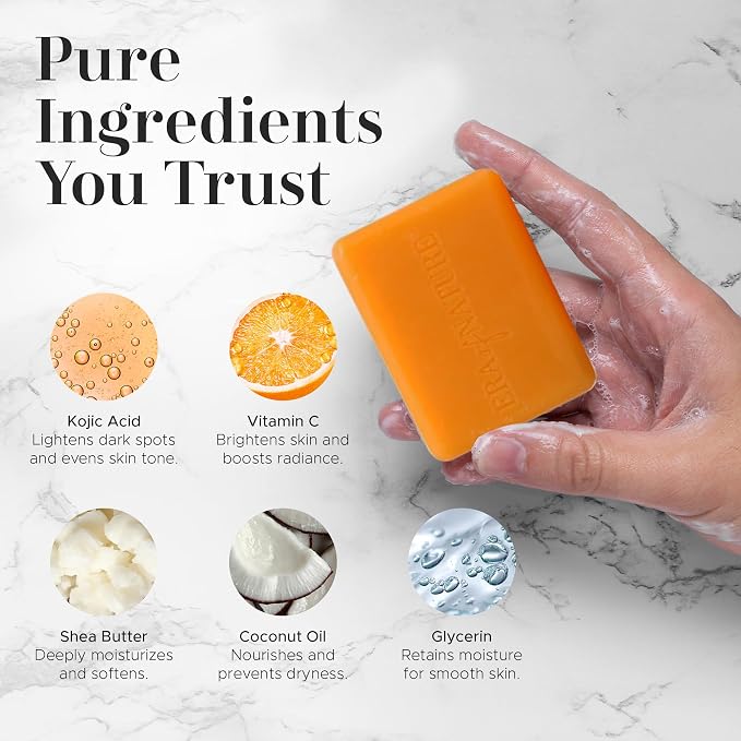 era of nature Turmeric Kojic Acid Soap - Image 3