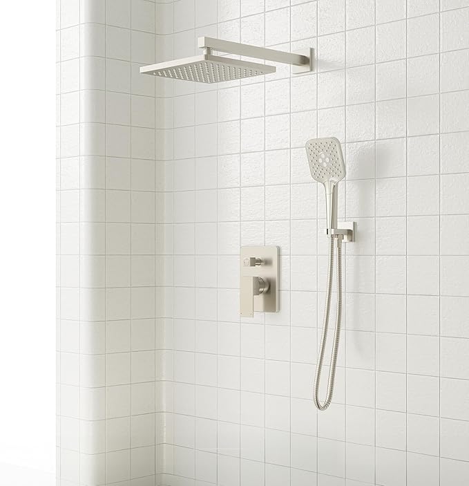 Gabrylly Shower System, Wall Mounted Shower Faucets Sets Complete - Image 2