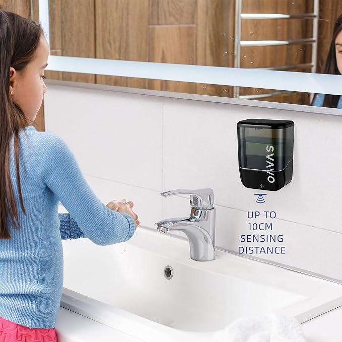 SVAVO Automatic Soap Dispenser Touchless, Hand Soap Dispenser Wall Mount - Image 4