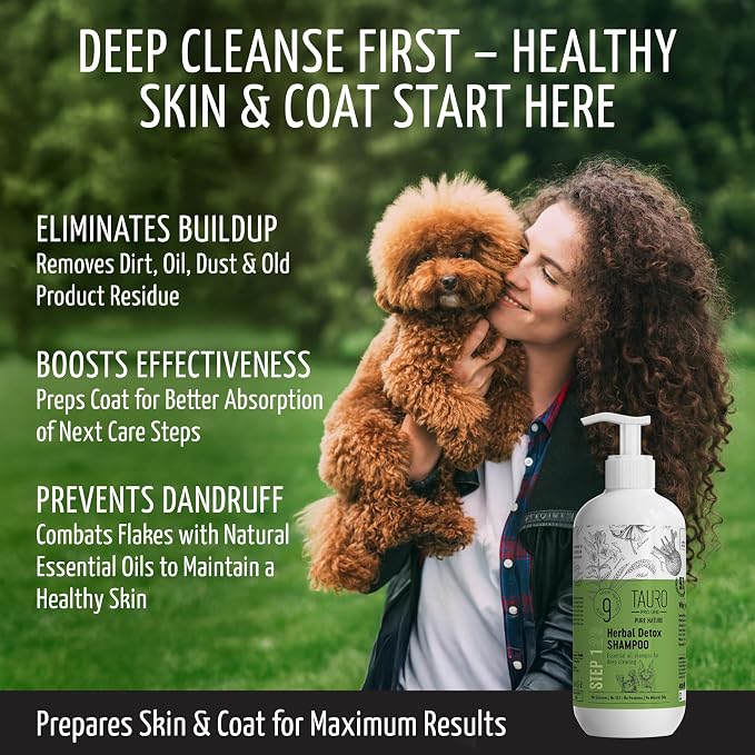 Tauro Pro Line Deep Cleansing Natural Dog Shampoo - Image 2