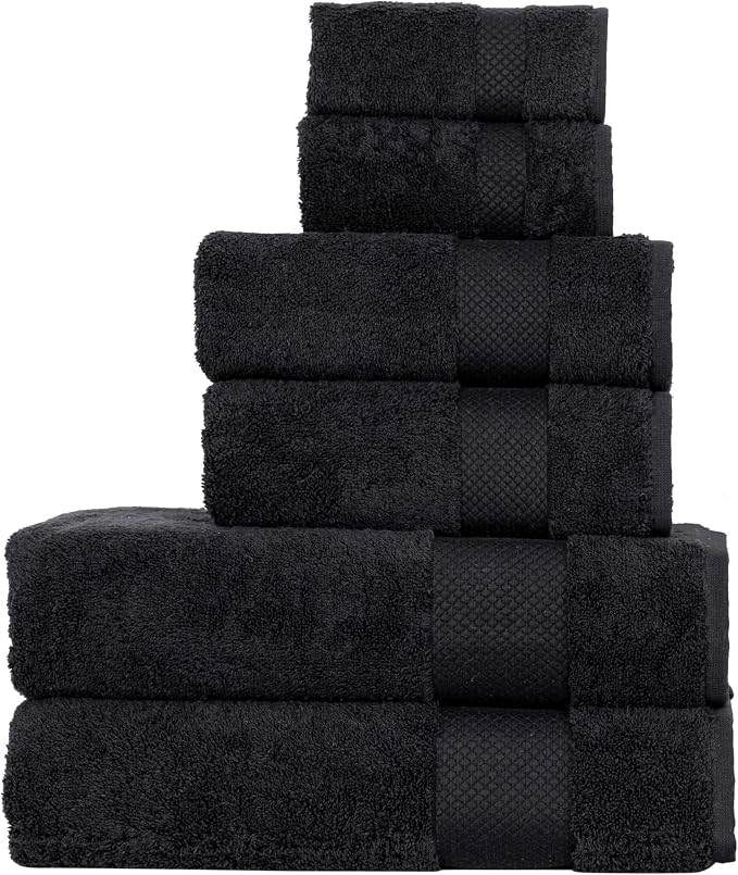 Hencely 6-Piece Bath Towel Set by HENCELY