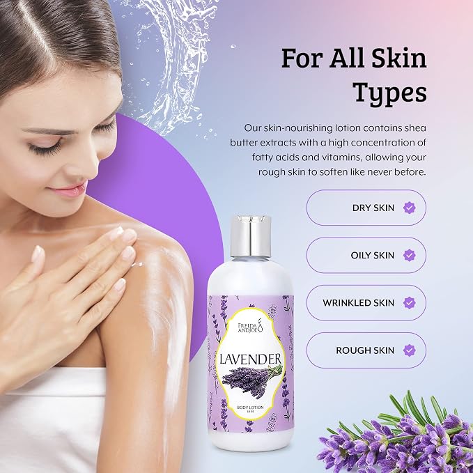 Home Spa Gift 10oz Deep Moisturizing Fragrance Body Lotion & 8 oz. Fine - Image 5