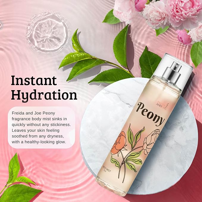 Peony Elegance Fine Fragrance Body Mist Spray: A Scented Peony Floral - Image 6