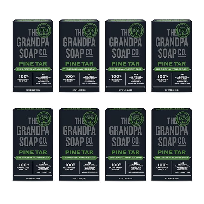 The Grandpa Soap Company Pine Tar Bar Soap by TheGrandpaSoapCompany