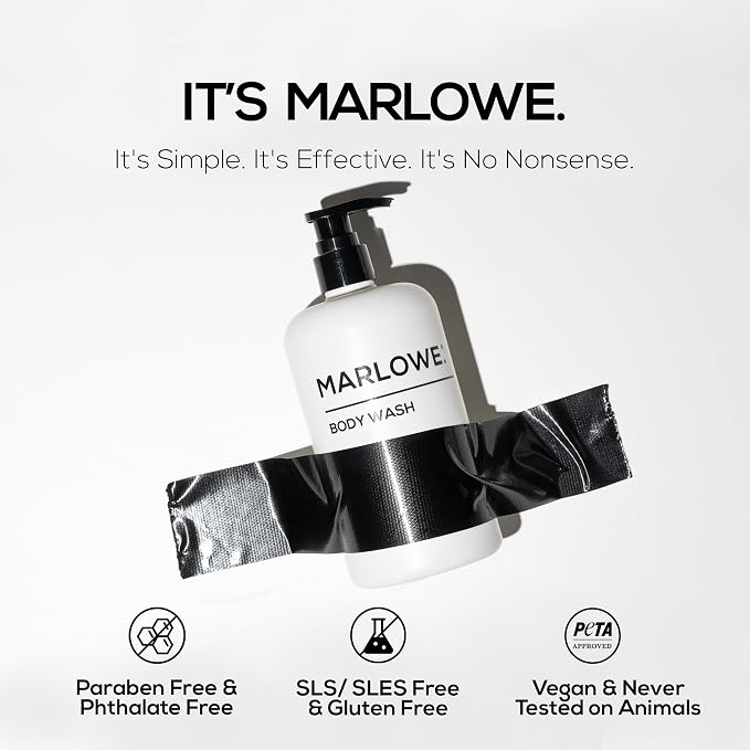 MARLOWE. No. 103 Body Wash 16 oz Pump, Energizing & Refreshing Shower Gel - Image 3