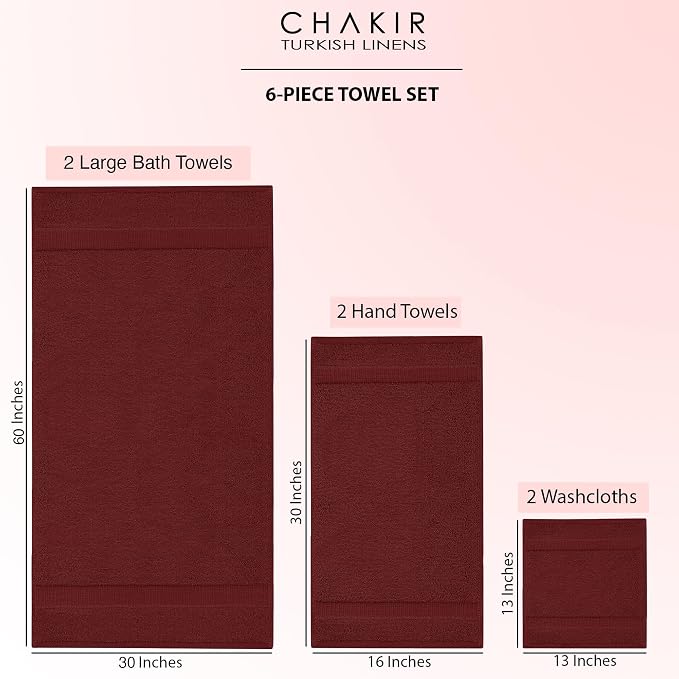 Chakir Turkish Linens 100% Cotton Premium Turkish Towels - Image 6