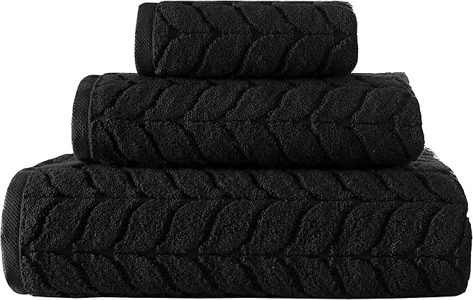 BAGNO MILANO Turkish Bath Towels, Soft Plush Jacquard Luxury Bath Towels by BagnoMilanoLuxurySoftness