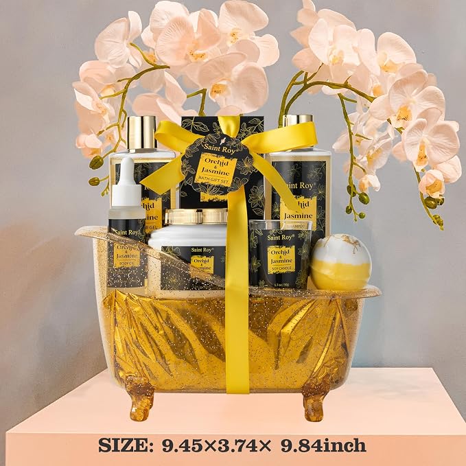 Luxury Home Spa Bath Gift Basket, Spa gift basket Christmas Gifts - Image 7