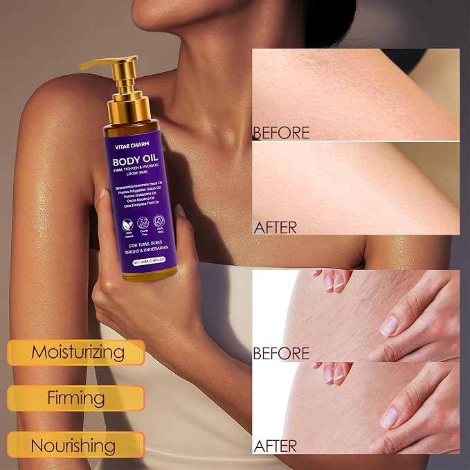 Vitae Charm Body Oil, Luxury Body Oil - Image 4