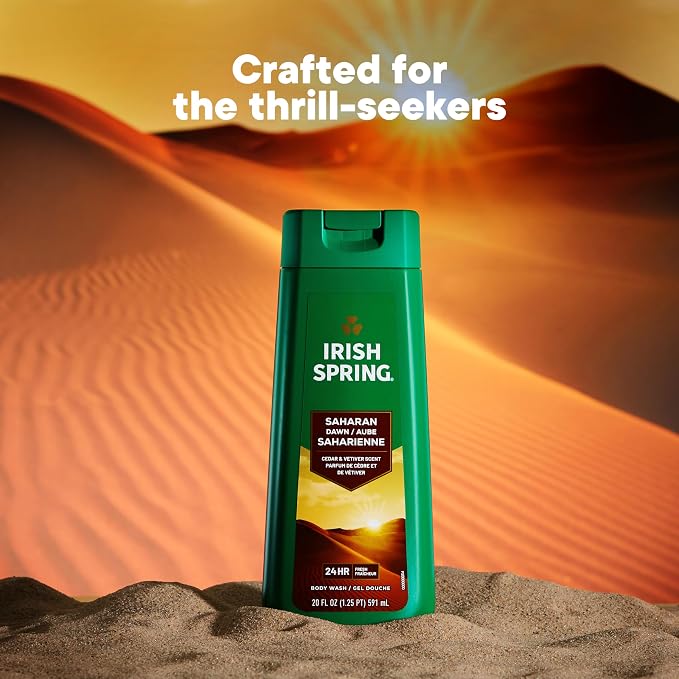 Irish Spring Saharan Dawn Moisturizing Body Wash - Image 2
