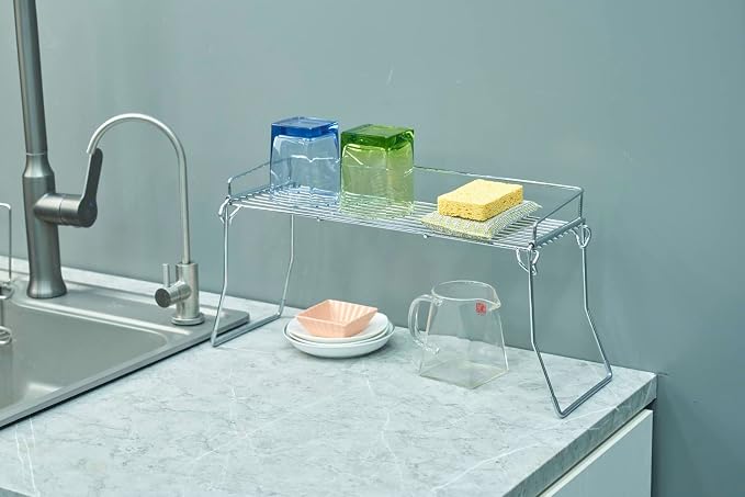 Metal The Sink Vanity Organizer, Bathroom or Kitchen Sink Organizer, Feminine - Image 9