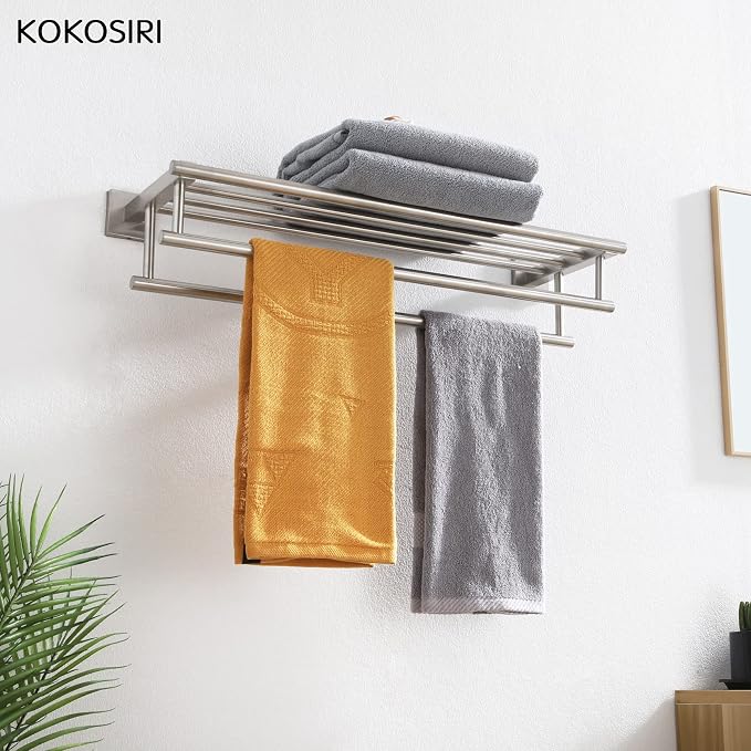 KOKOSIRI 24 Inch Towel Shelf - Image 6