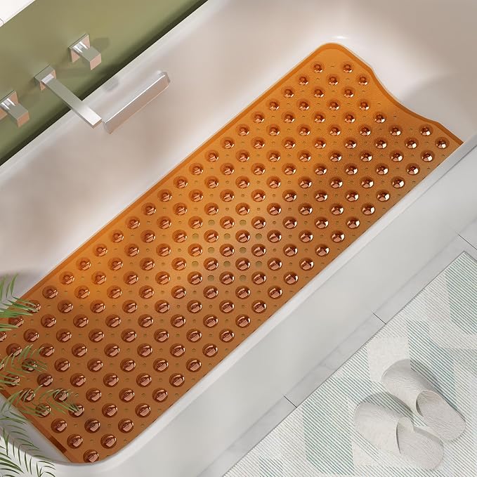 AmazerBath Shower Mat Non Slip 40 x 16 Inches, Shower Stall Mats - Image 2