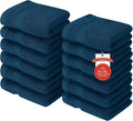 RIVERSIDE 12 Pack Premium 100% Cotton Face Washcloths, 550 GSM, 12 x 12 Inches by RIVERSIDE