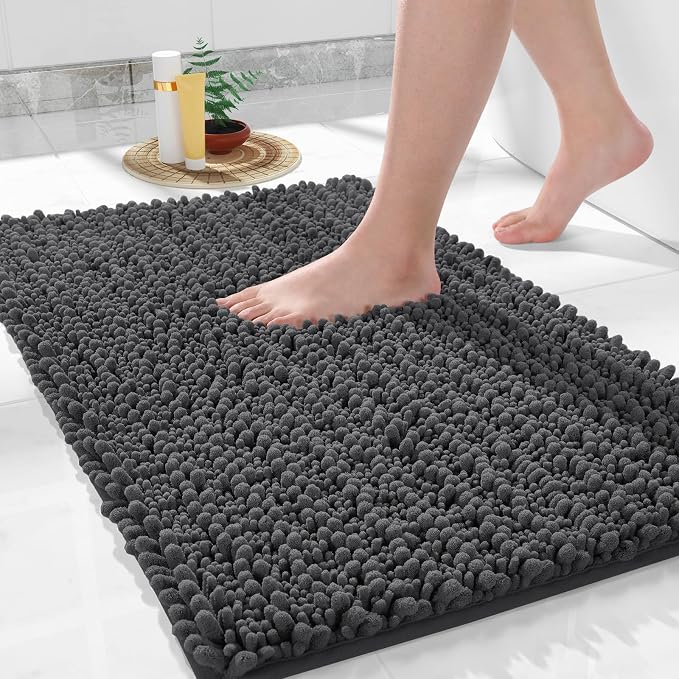 Yimobra Bathroom Rugs Non Slip Washable 32x20 Inch by Yimobra
