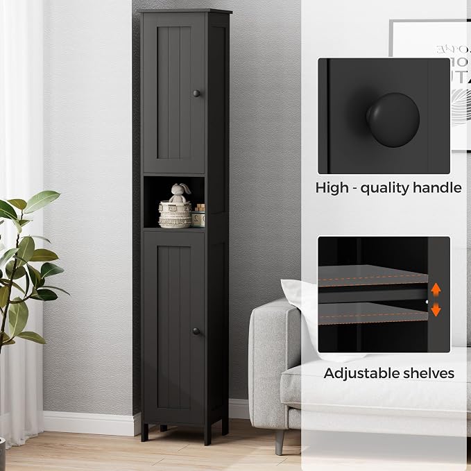 Tall Bathroom Storage Cabinet - Image 7