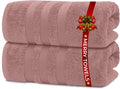 RIVERSIDE Pack of 2 Extra Large Bath Sheets 35 x 70 Inches by RIVERSIDE