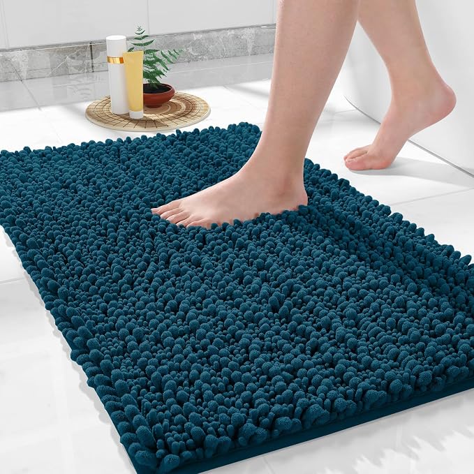 Yimobra Large Bathroom Rugs Non Slip Washable 36x24 Inch by Yimobra