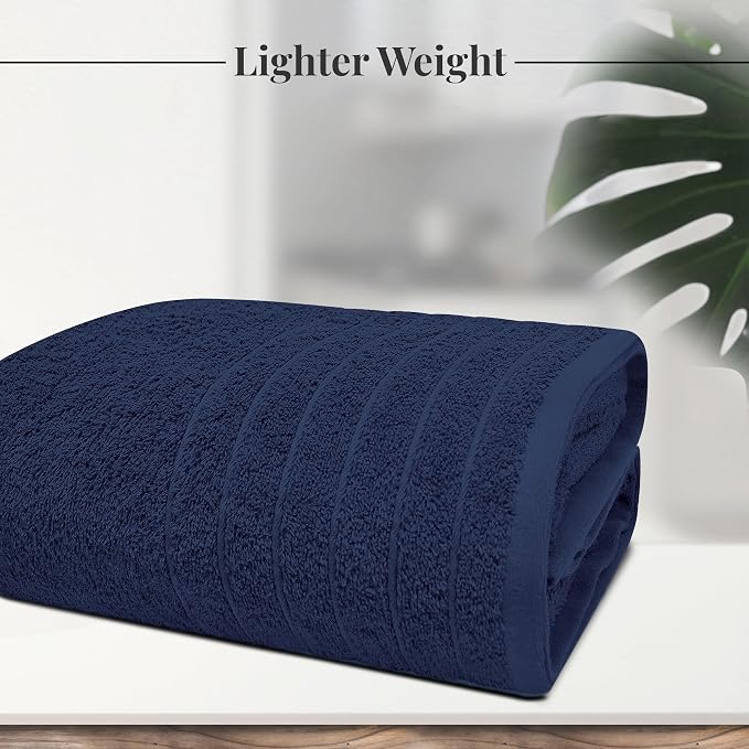 Tens Towels Pack of 1 Jumbo Bath Sheet 40 x 80 Inches, Extra Large & Light - Image 6