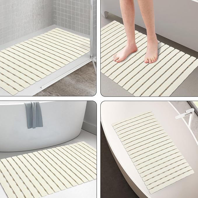 MBOSS Bath Tub Shower Mat Non Slip Bathtub Mats - Image 7