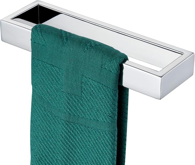 KOKOSIRI Towel Holder Chrome Hand Towel Bar Rack 12-Inch Kitchen Holder by KOKOSIRI