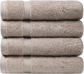 SOFE H&L | Olea Luxury Turkish Cotton Hand Towels Set of 4 Sand | Premium by SOFEHomeLiving