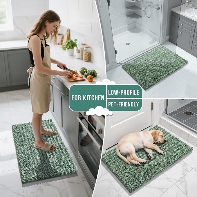 Yimobra Bathroom Rugs Sets 2 Piece - Image 5