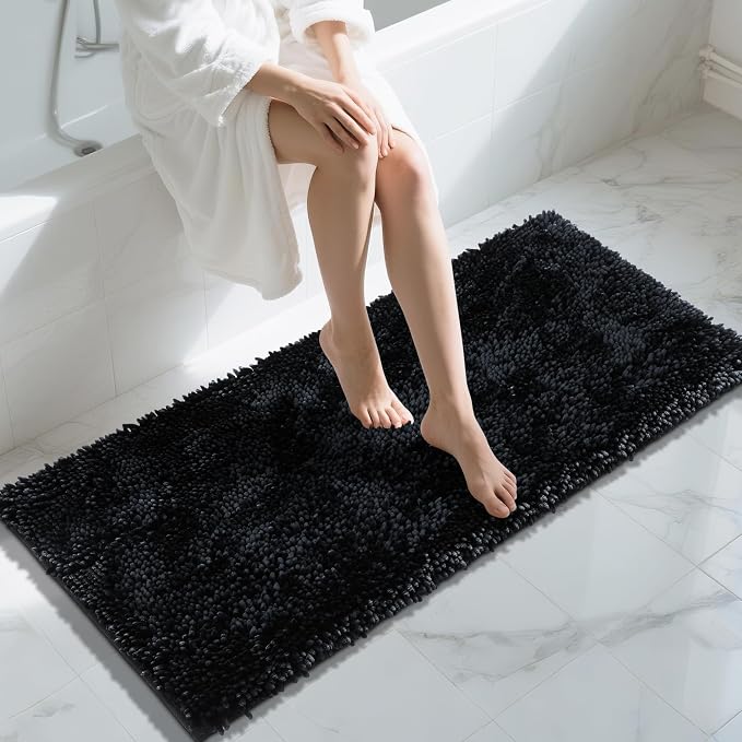 Yimobra Long Bathroom Rugs Runner 55x24 Inch, Extra Thick Soft Absorbent by Yimobra