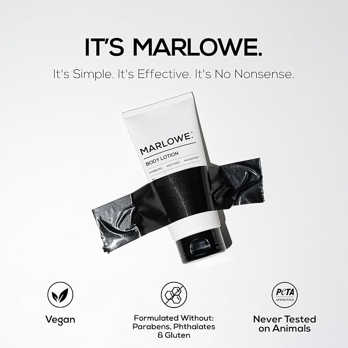 MARLOWE. No. 002 Santal Body Lotion 8 Oz, Moisturizing & Nourishing Daily Dry - Image 3