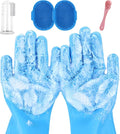 6PCS Pet Grooming Gloves |Pet Bath Brush|Pet Washing Gloves|Dog Bath by Unknown