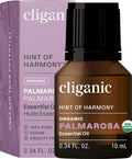 Cliganic Organic Palmarosa Essential Oil, 100% Pure Natural Undiluted, by Cliganic