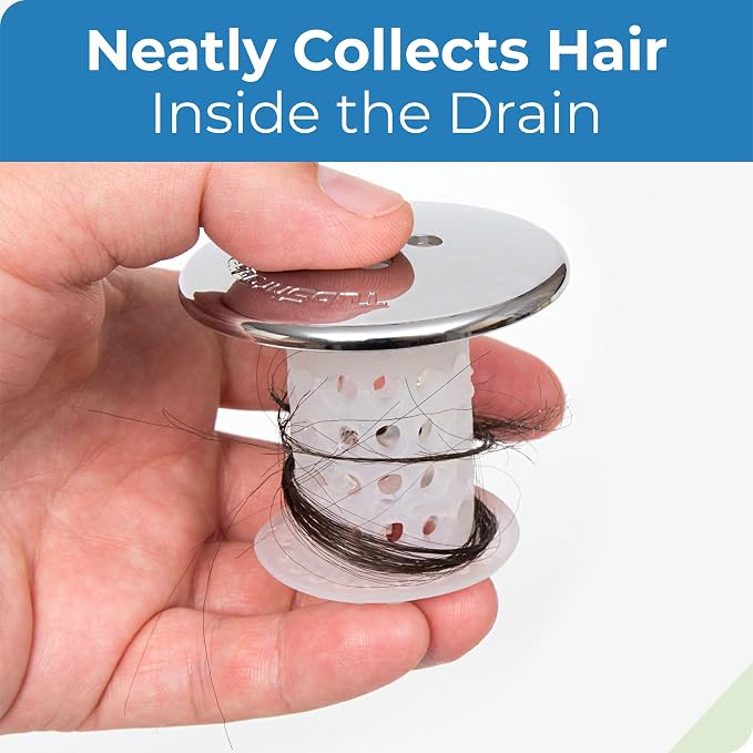 TubShroom Bathtub Drain Protector and Hair Catcher - Image 3