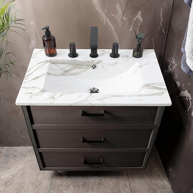 JONATHAN Y SNK1001C Ancillary 3-Hole 24 in. W x 18.25 in. D Classic - Image 2
