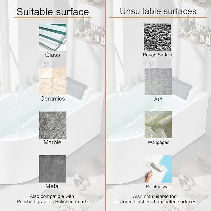 Mofason Silicone Shower Splash Guard, Bathroom Shower Water Guard Can Be Used - Image 5