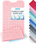 SlipX Solutions Power Grip Bathtub Safety Mat | Precision Grip Technology by SlipXSolutions