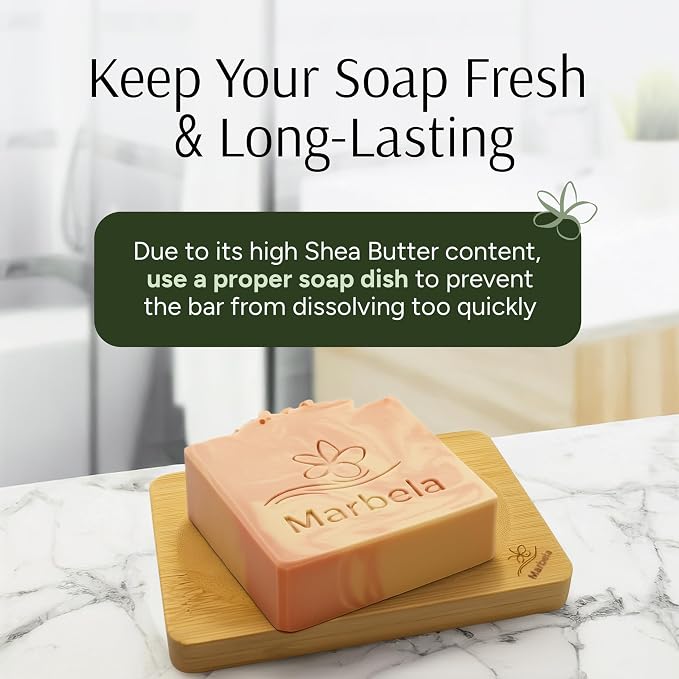 Marbela Cosmetics Himalayan Salt Springs Handmade Soap Bar - Image 6