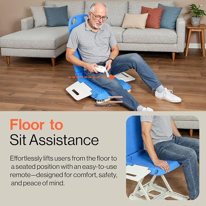 SuperHandy Portable Floor & Bath Lift – 26V 51.8Wh Battery, Lightweight 19 lbs - Image 3