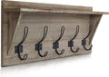 HBCY Creations Rustic Wall Mounted Coat Rack by HBCYCreations