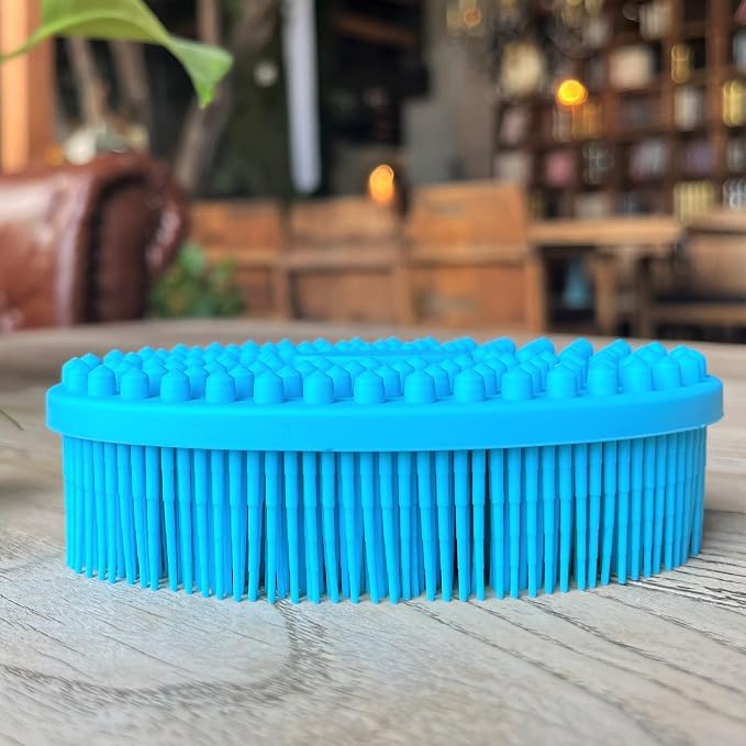 Premium Sensory Brush for Kids or Autism, Soft Silicone Body Scrubber, 2 in 1 - Image 2