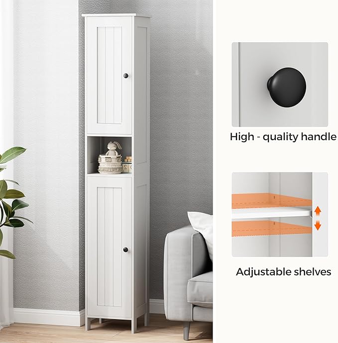 Tall Bathroom Storage Cabinet - Image 7