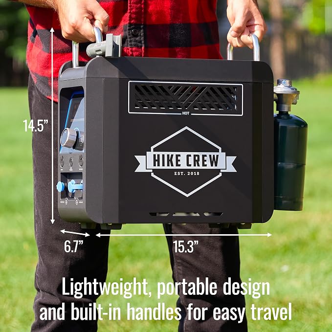 Hike Crew Propane Water Heater & Shower Pump | Rechargeable Portable Outdoor - Image 8