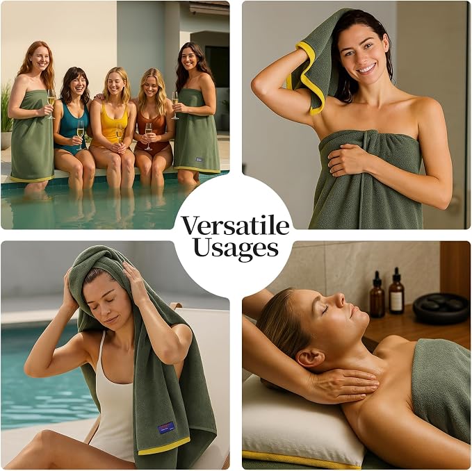 REDKISS 6 Pack Cotton Towel Set - Image 8