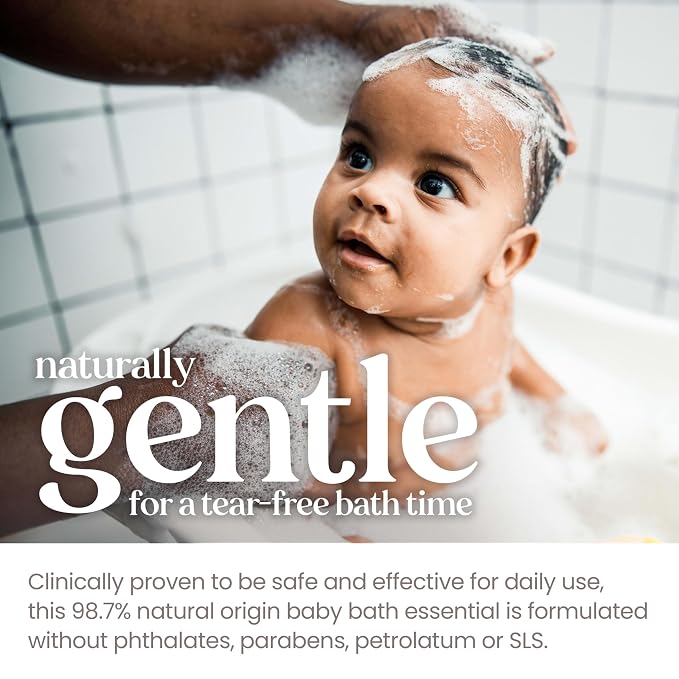 Burt's Bees Baby Sensitive Shampoo and Wash, Fragrance Free, Tear Free - Image 4