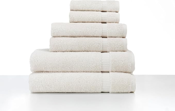 SALBAKOS 100% Turkish Cotton 6-Piece Towel Set | Heirloom Quality Hotel & Spa - Image 6
