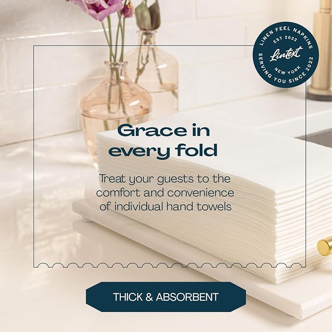 Disposable Linen-Feel Guest Towels - Image 6