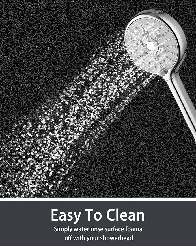 Mecko Loofah Bath Mat for Tub - Image 9