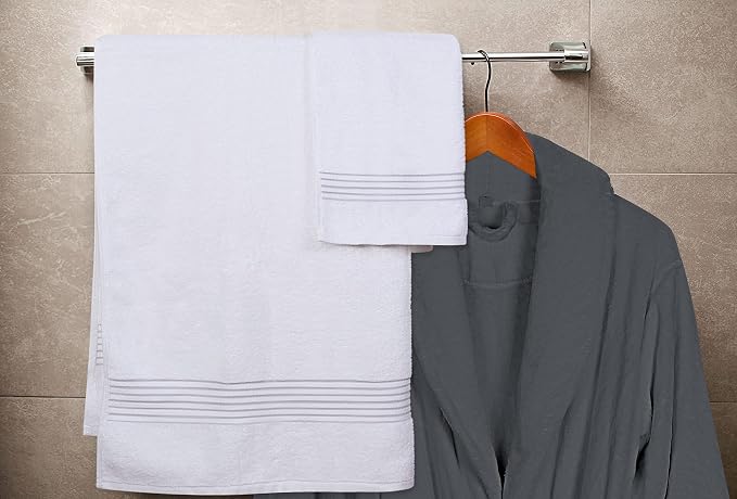 Utopia Towels 8 Piece Premium Towel Set, 2 Bath, 2 Hand, and 4 Washcloths - Image 5
