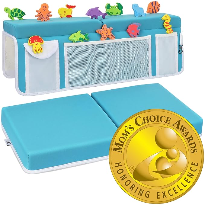 Supa Ant Baby Bath Kneeler and Elbow Rest Pad –Mom’s Choice Award Winner by SupaAnt