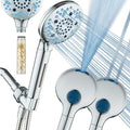 AquaCare High Pressure 10 Spray Mode Filtered Showerhead by HotelSpa