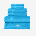 SALBAKOS 100% Turkish Cotton 6-Piece Towel Set | Heirloom Quality Hotel & Spa by SALBAKOS